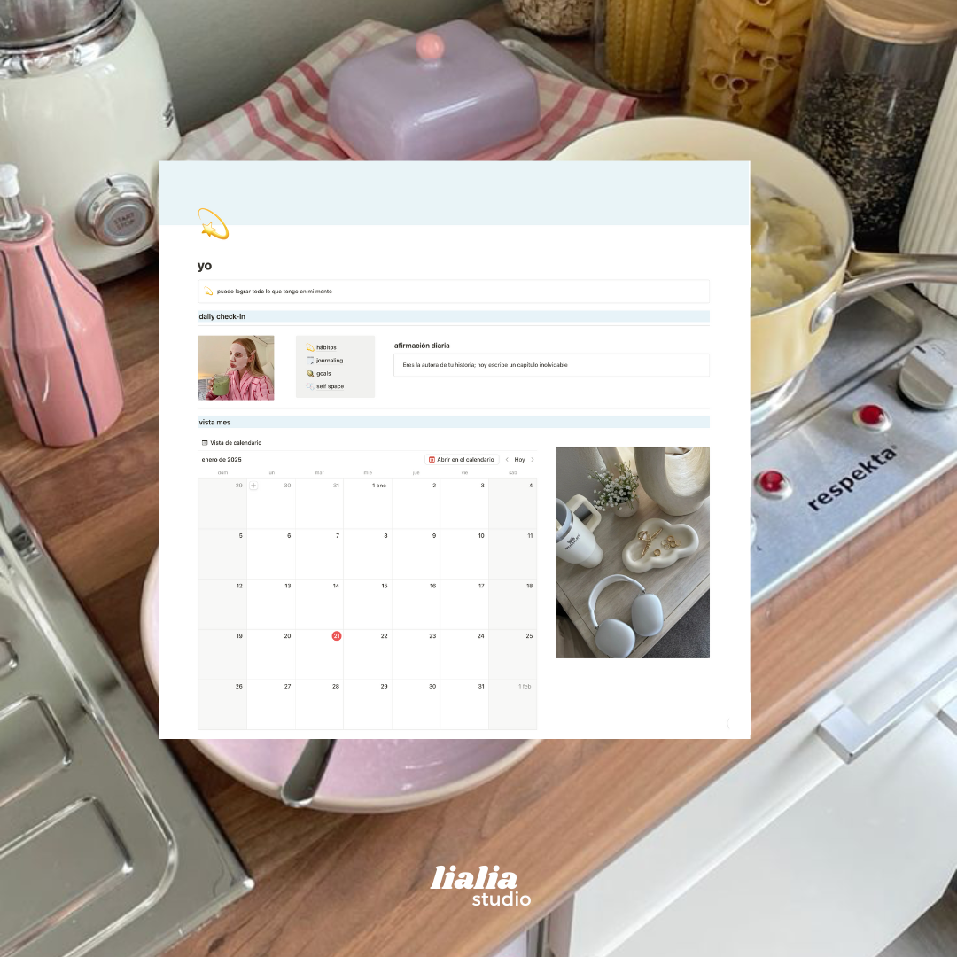 "The Wellness" notion planner