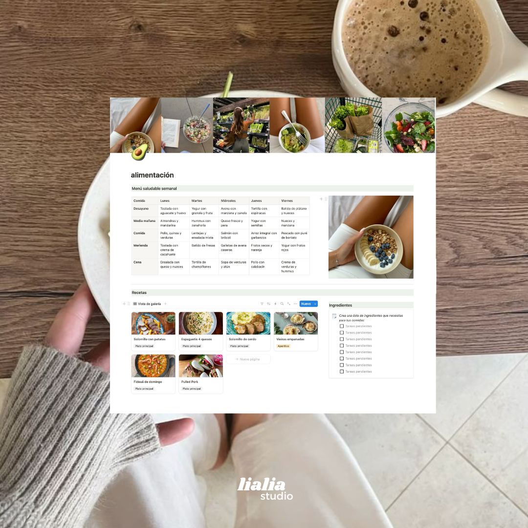 "The Wellness" notion planner