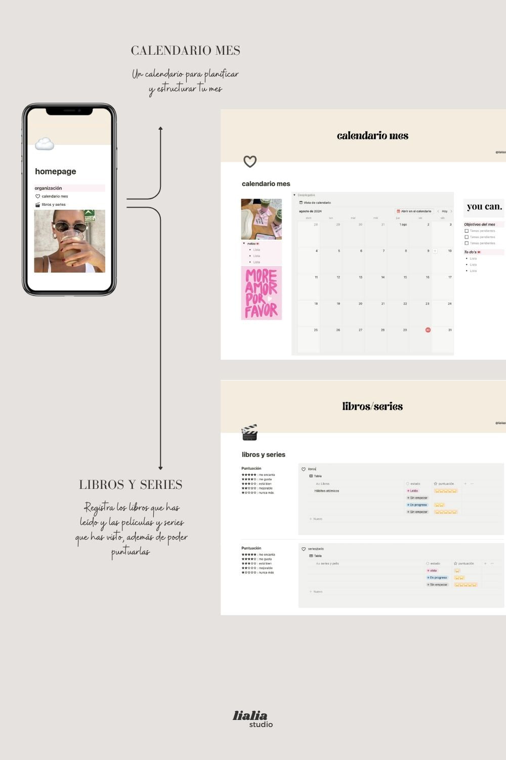 "That girl" notion planner