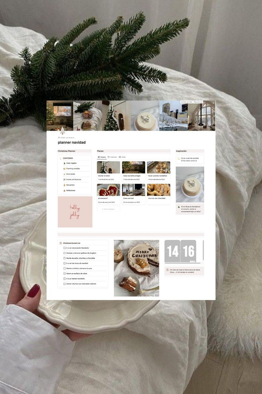 Notion planner navideño