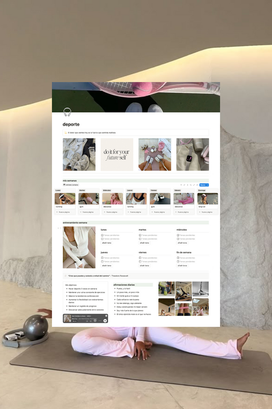 Fitness Notion Planner