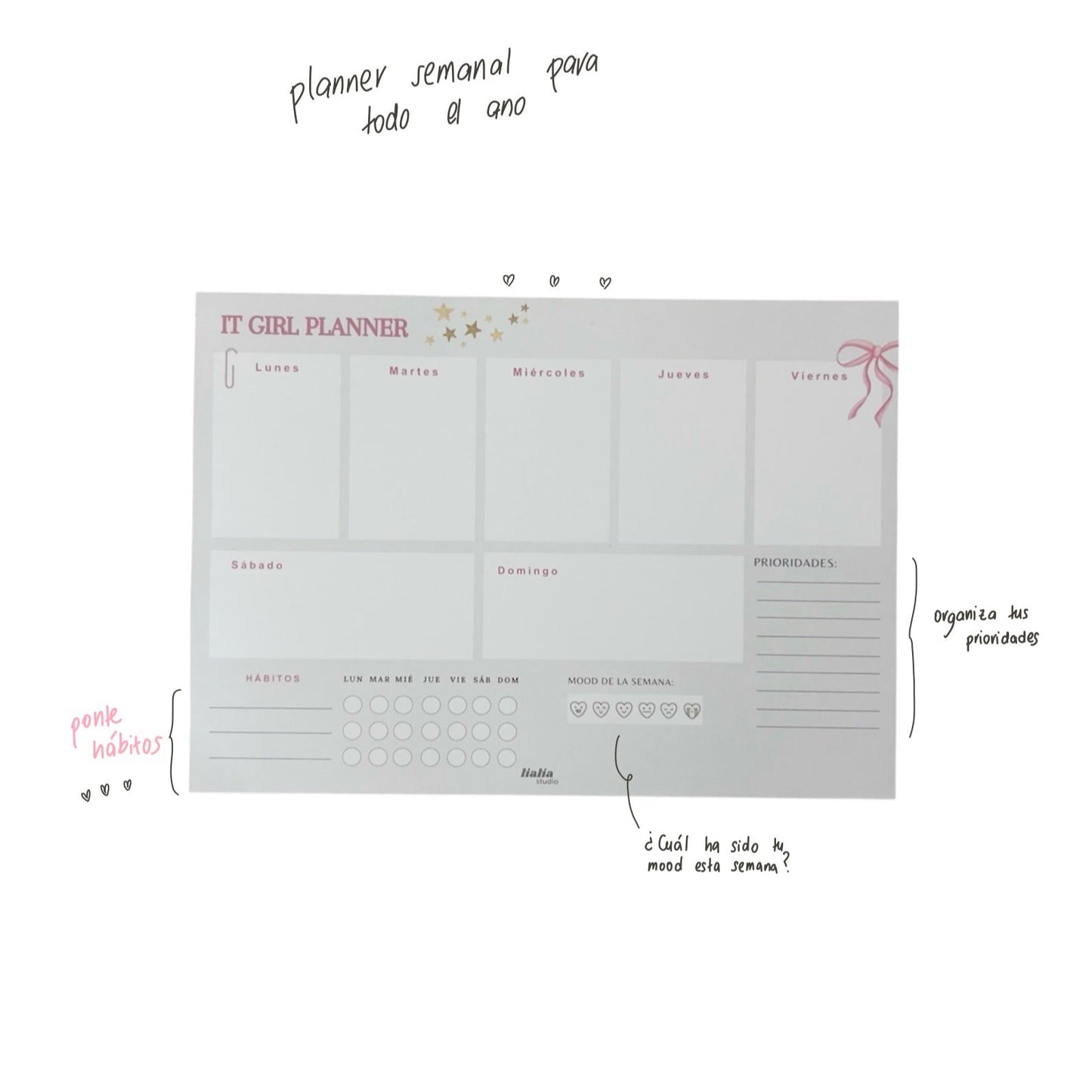 It girl planner