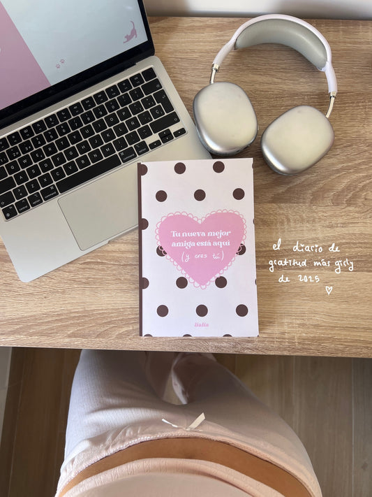 Diario de gratitud y journaling