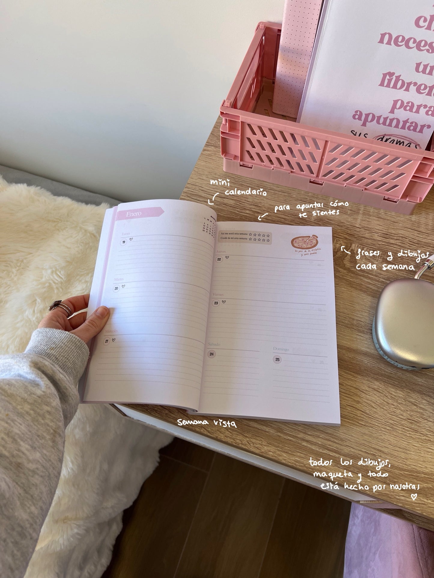 Agenda anual 2026 - Semana vista