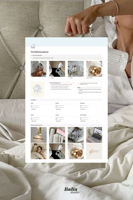 "The Wellness" notion planner
